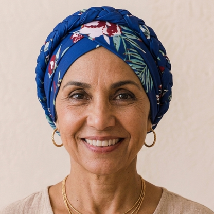 Tropics Boho Braid Turban (un-lined)