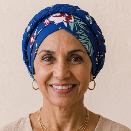Tropics Boho Braid Turban (un-lined)