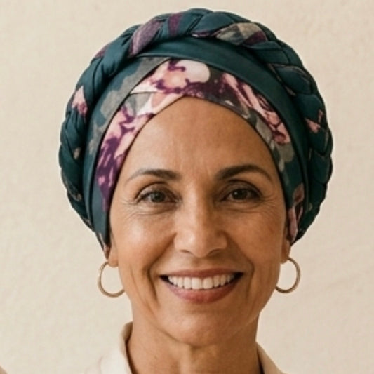 Petunia Boho Braid Turban (un-lined)